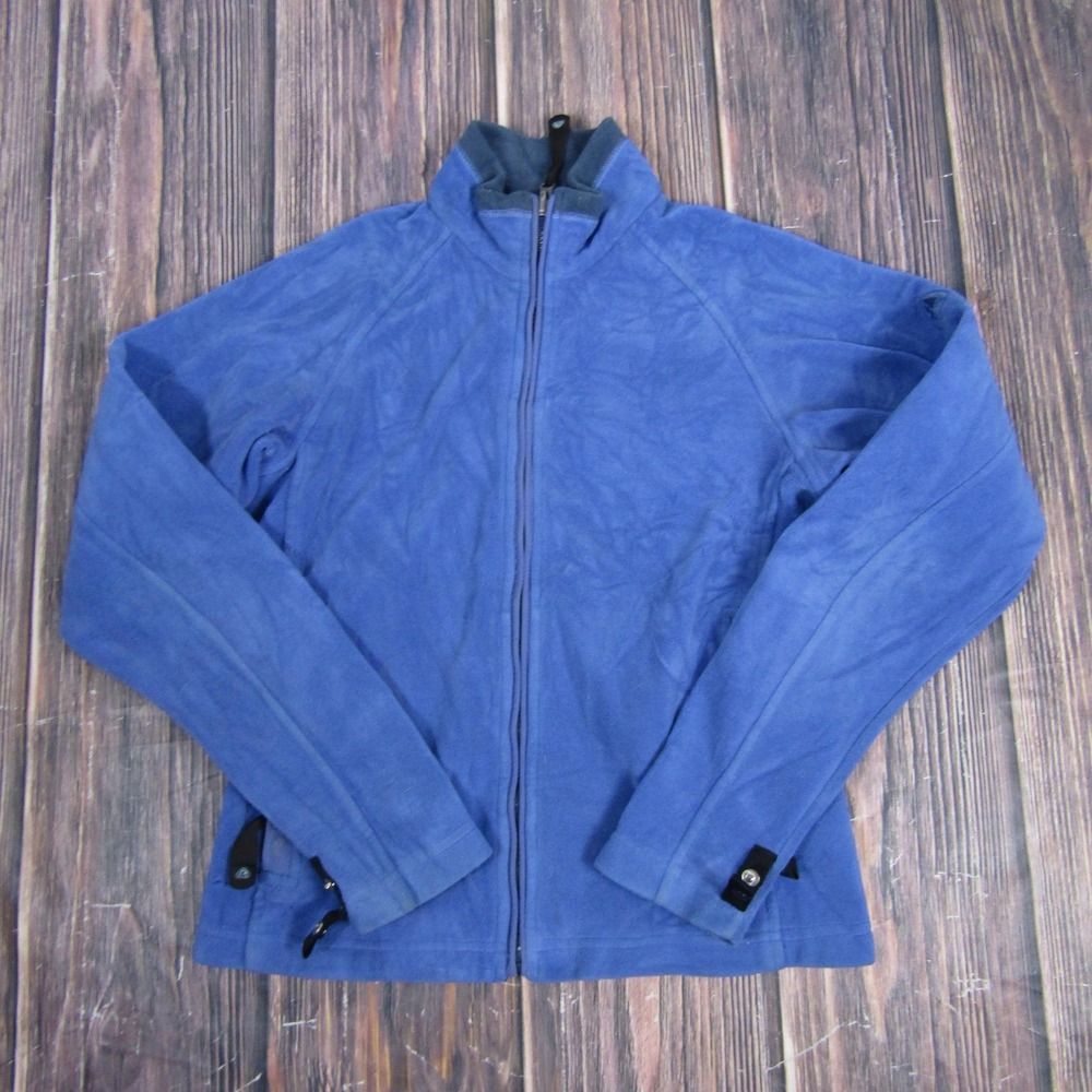Nike ACG Jacket Youth Small Blue Therma-Fit Fleece Thermal Layer Outdoors Hiking